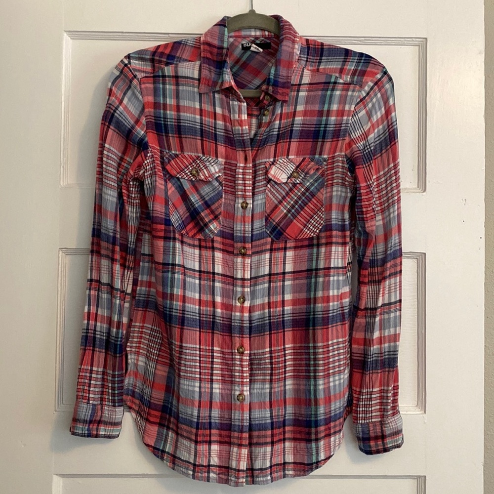 BDG Urban Outfitters Plaid Button Up